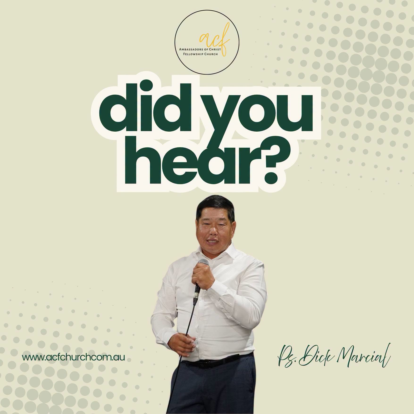 Did You Hear? — Recap